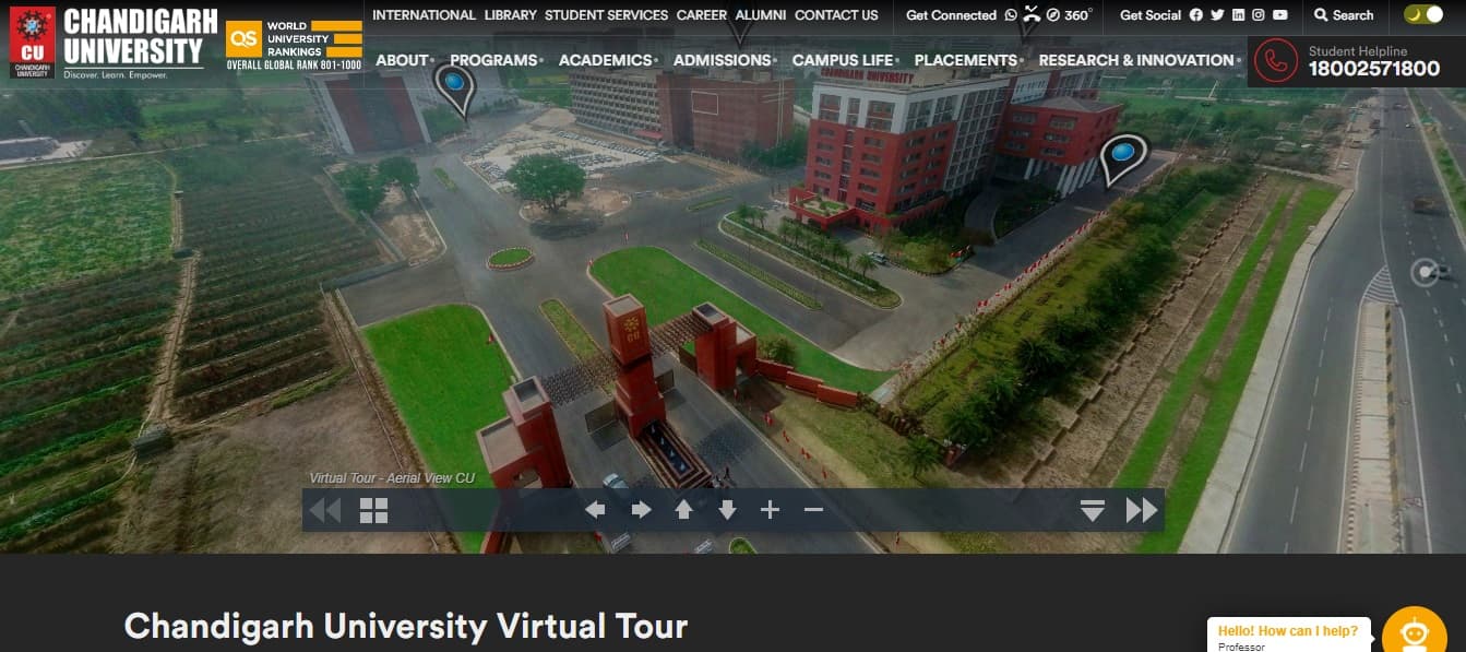 Virtual Tour of Chandigarh University